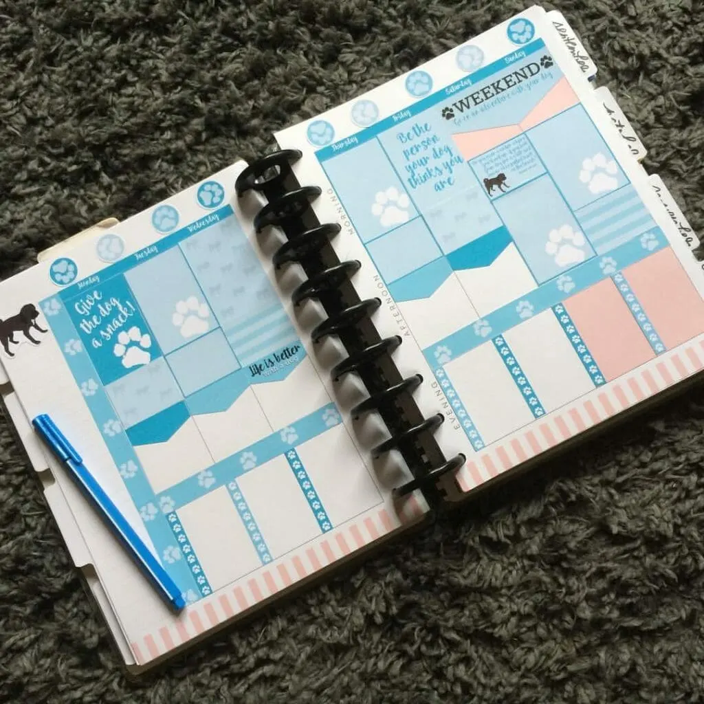 free printable planner stickers puggle