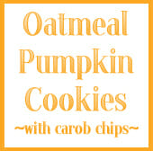 Tasty Tuesday: Oatmeal Pumpkin Cookies