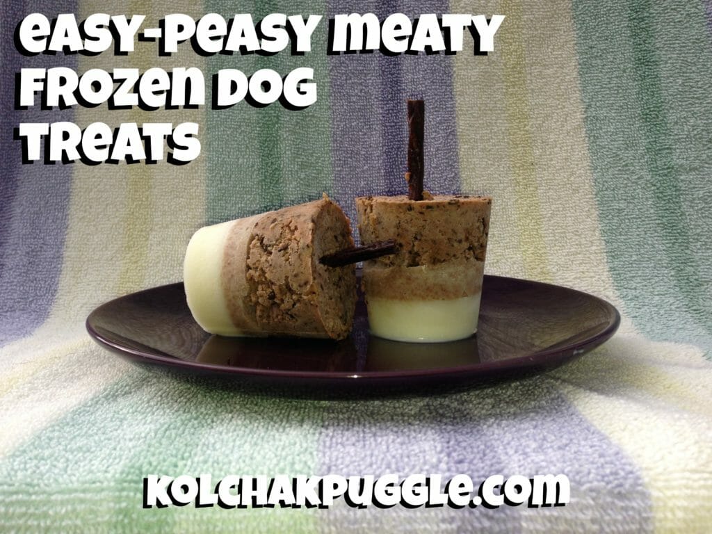 Easy Layered Pupsicles or Kong Stuffing Recipe