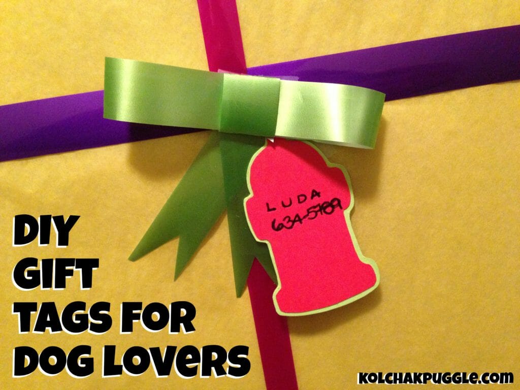 DIY Gift Tags for Dog Lovers