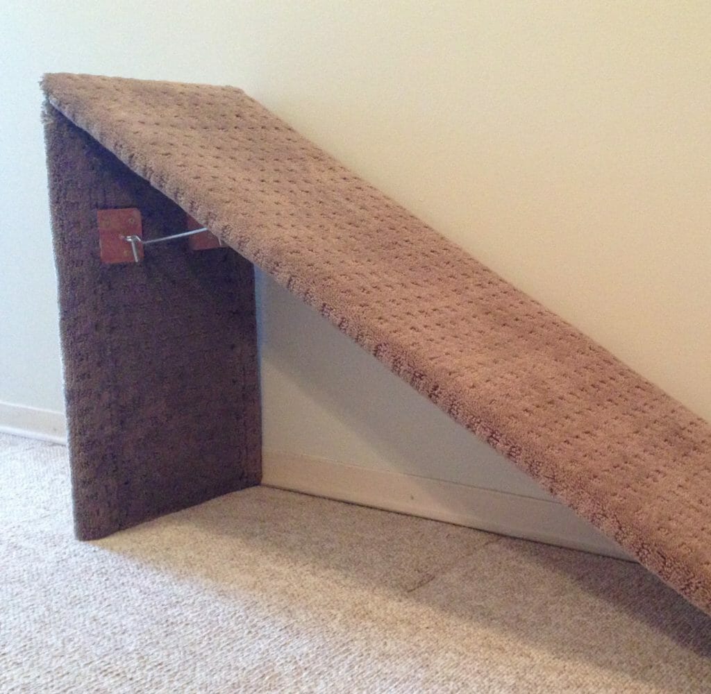 diy folding dog ramp