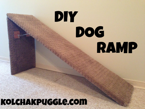 Diy Dog Ramp Kol S Notes - Dog Stairs Diy