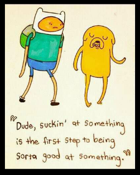 Wise words from Jake the dog