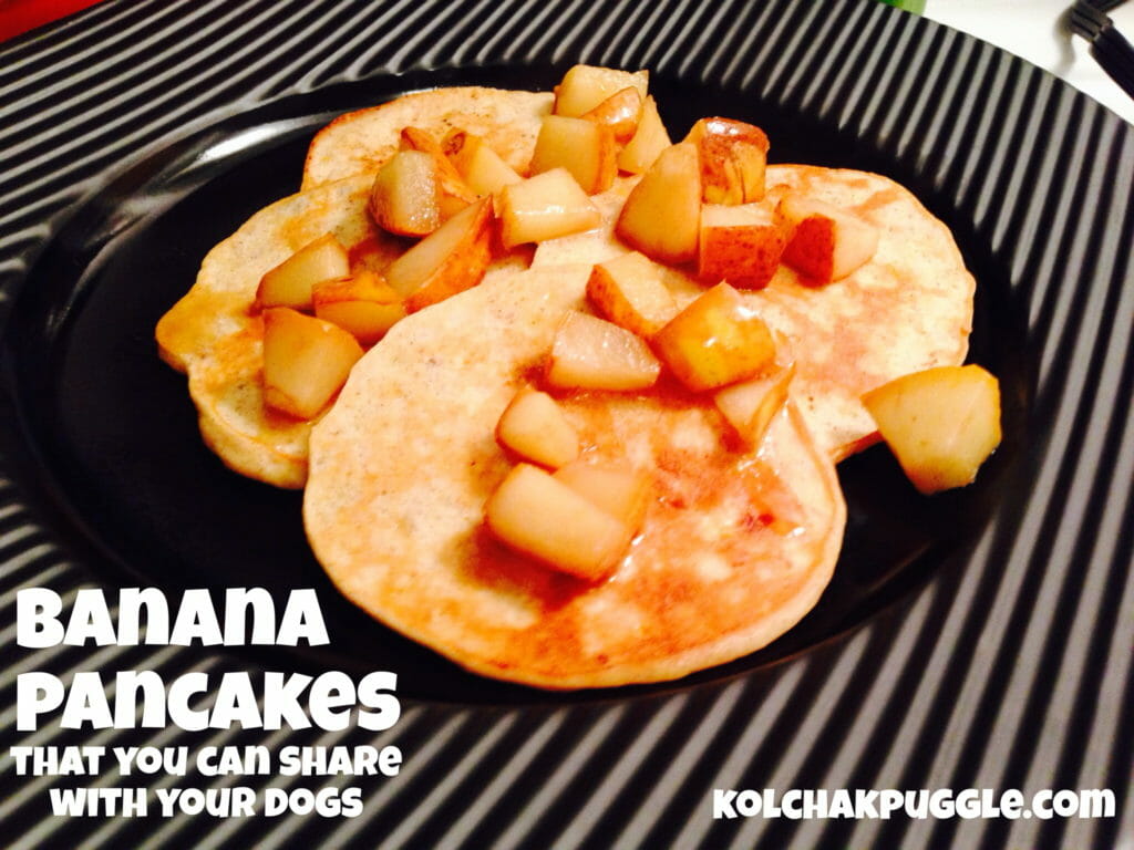 Banana Pancakes You Can Share With Your Dogs