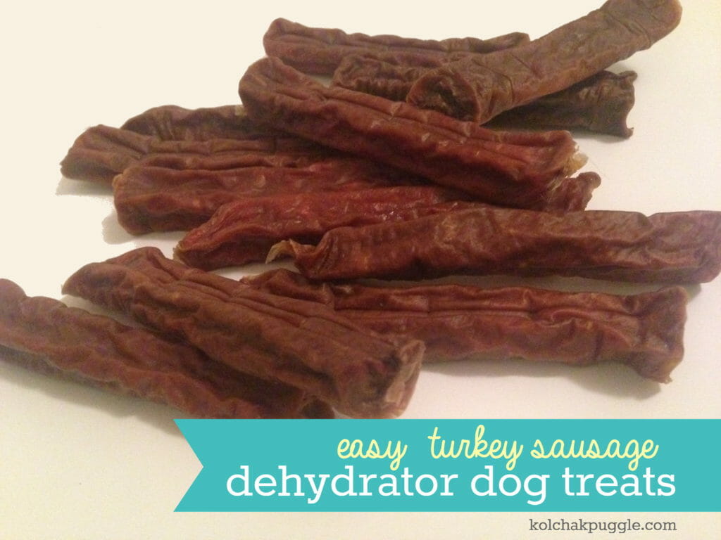 Easy DIY Turkey Sausage Dehydrator Dog Treats