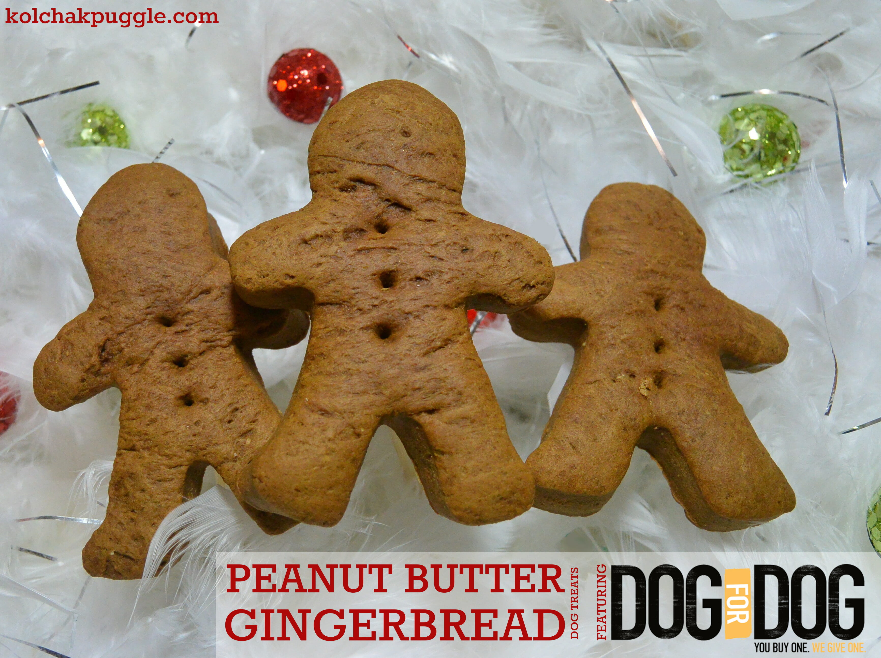 Make Peanut Butter Gingerbread Dog Treats with DOGSBUTTER #DOGforDOGPetSmart