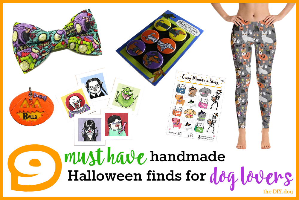 9 Must Have Handmade Halloween Finds for Dog Lovers