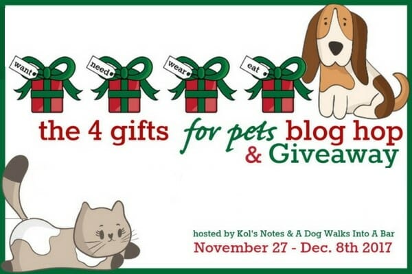 Win Your Wishlist: 4 Gifts for Pets Giveaway Hop