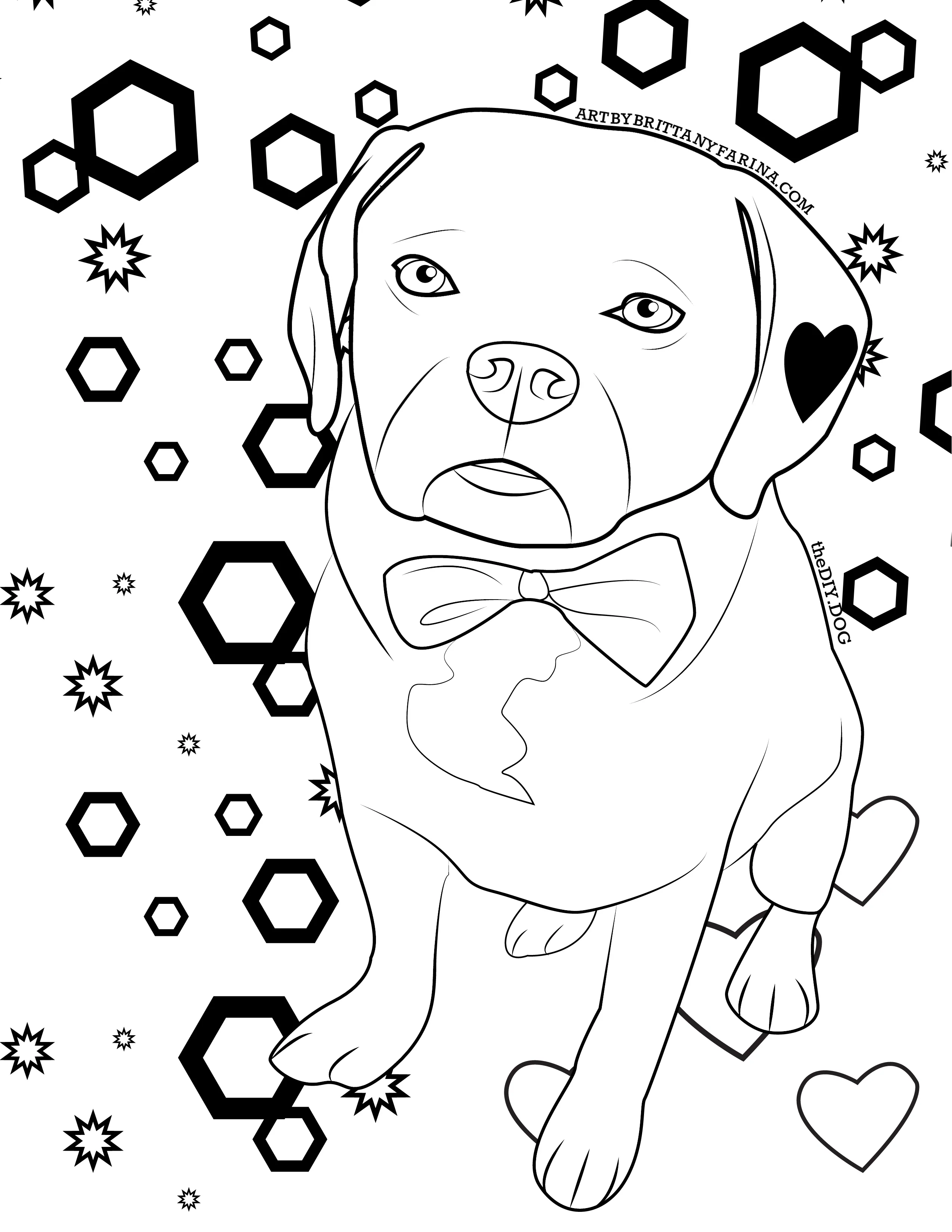 How To Turn Your Dog Into A Coloring Page Kol S Notes