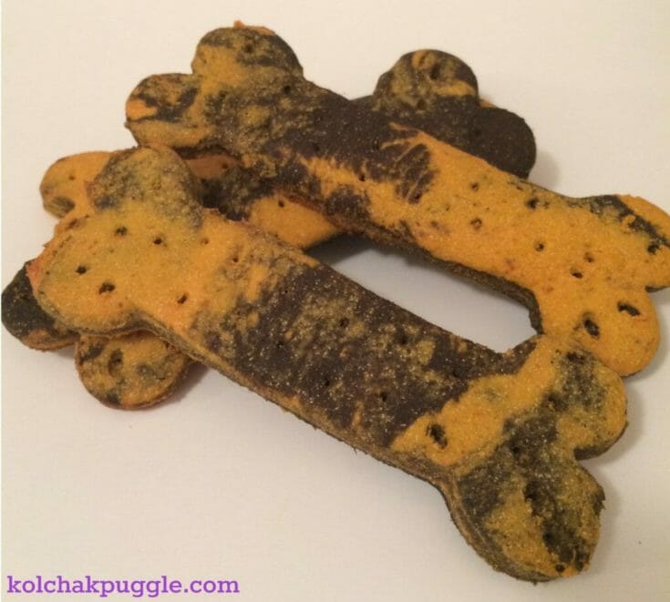 pumpkin carob homemade dog cookie recipe | Kol's Notes - the DIY Dog