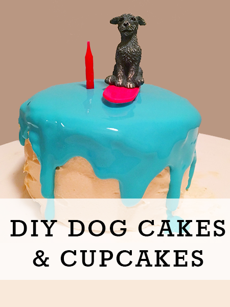 DIY Dog Cakes Cupcakes | Kol's Notes - the DIY Dog