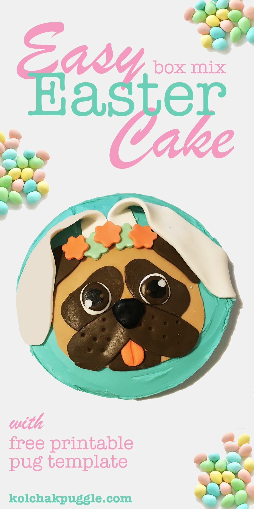 Fondant Pug Cake Topper, Small Pug Cake Decorations, Small Handmade Edible Pug  Cake Topper, Pug Cupcake Toppers, Dog Animal Cake Topper