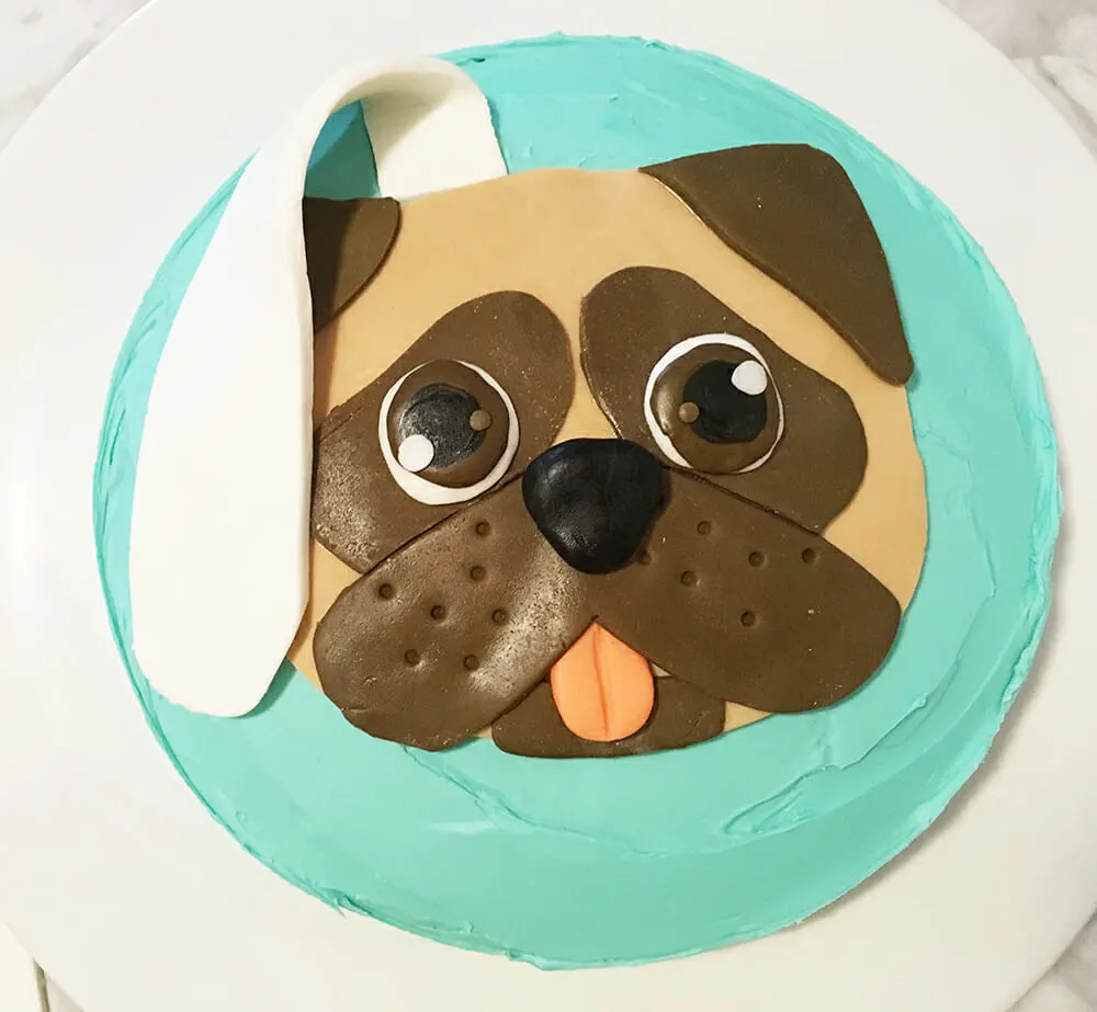 make a dog easter bunny cake  | Kol's Notes the DIY Dog