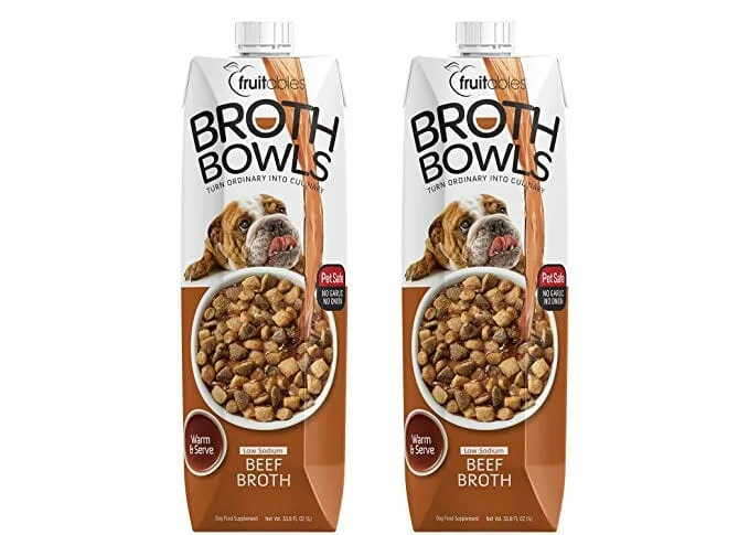 Fruitables broth clearance bowls dog